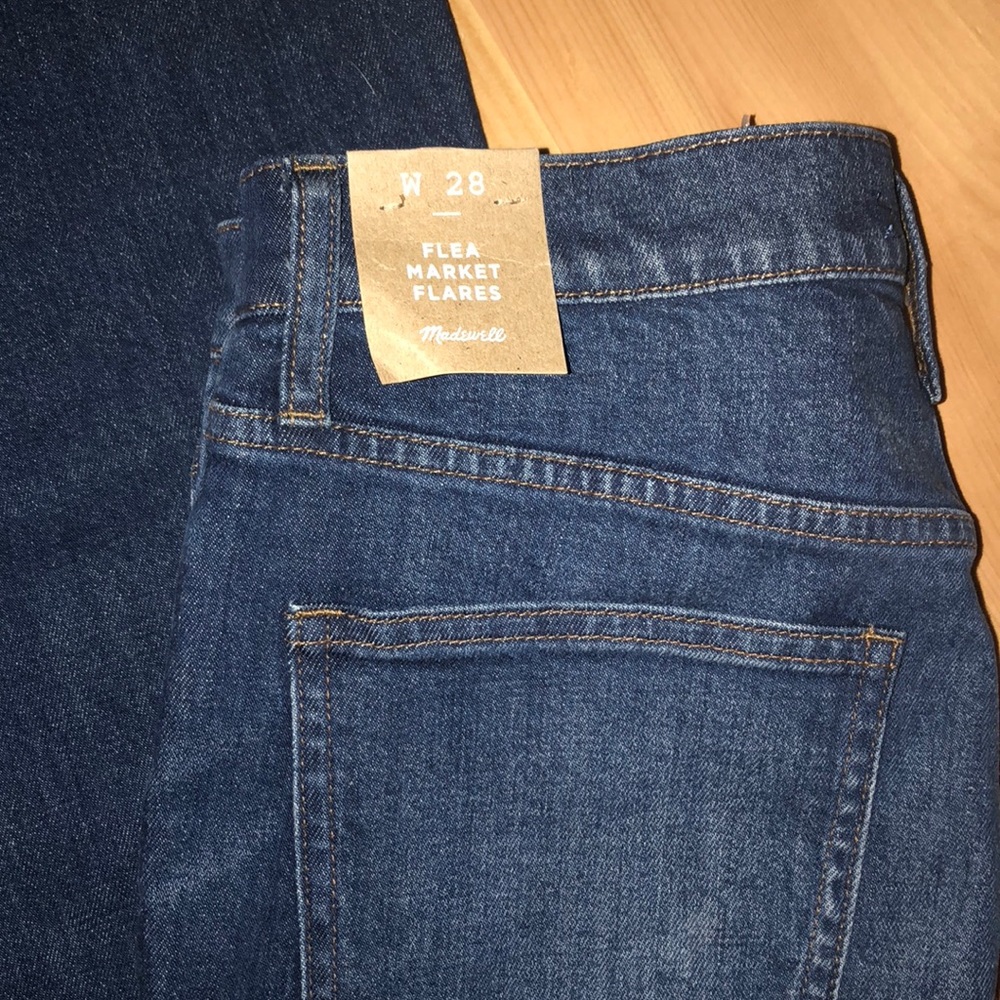 Madewell flea market flares